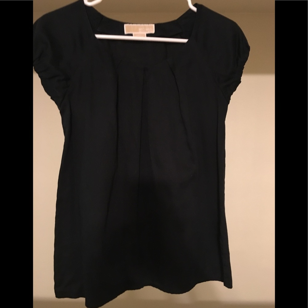 Michael Kors Pleated Top 100% cotton